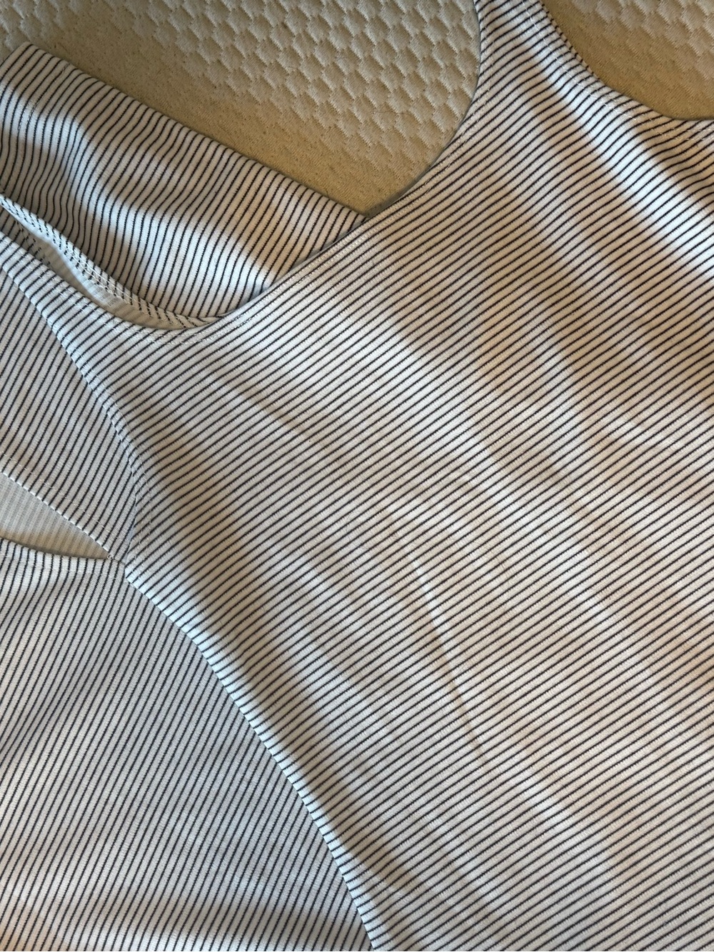 Zara Light Gray Ribbed Bodycon Midi Dress - Picture 5 of 10